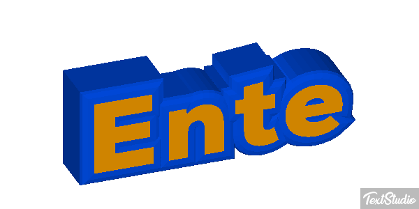 Ente Текстовый эффект