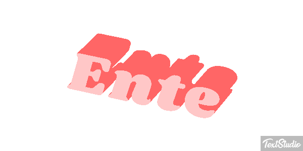 Ente Текстовый эффект