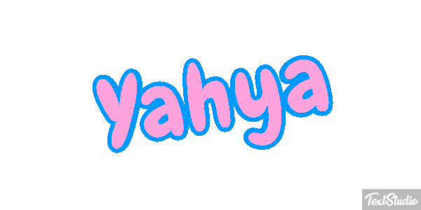 Yahya Текстовый эффект