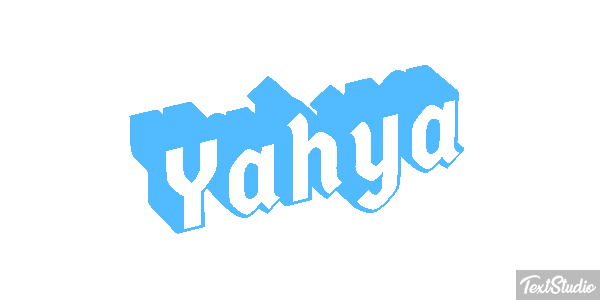 Yahya Текстовый эффект