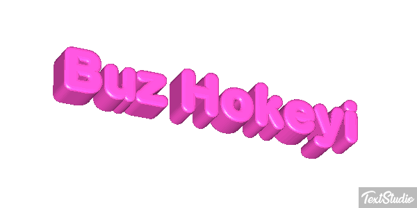 Buz Hokeyi Metin efekti