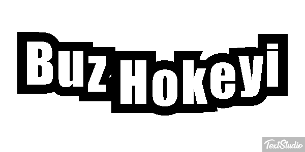 Buz Hokeyi Metin efekti