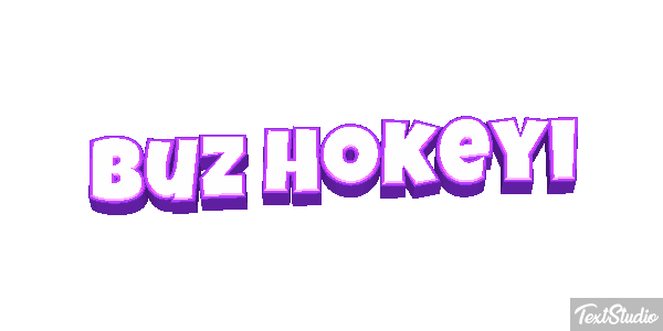 Buz Hokeyi Metin efekti