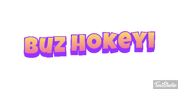 Buz Hokeyi Metin efekti