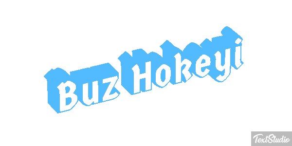 Buz Hokeyi Metin efekti