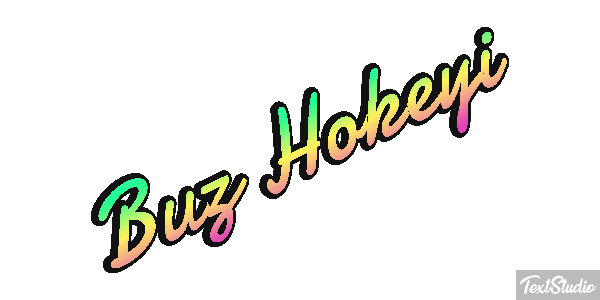 Buz Hokeyi Metin efekti
