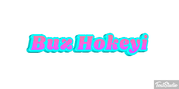 Buz Hokeyi Metin efekti