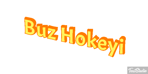 Buz Hokeyi Metin efekti