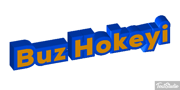 Buz Hokeyi Metin efekti