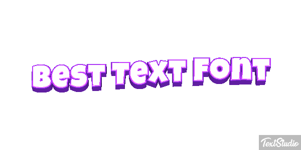 Best Text Font テキスト効果