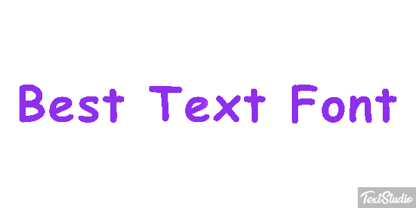 Best Text Font テキスト効果