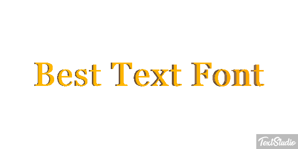 Best Text Font テキスト効果
