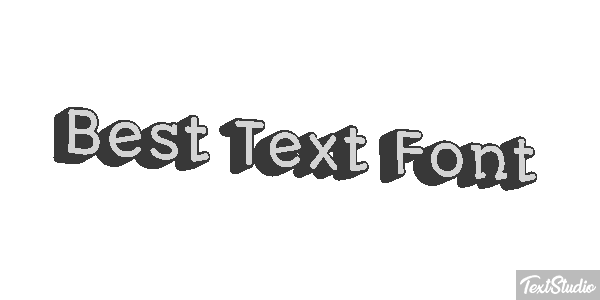 Best Text Font テキスト効果