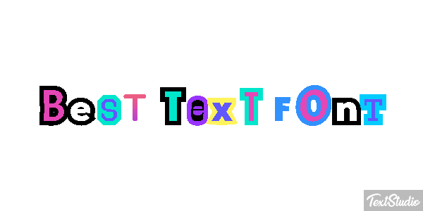 Best Text Font テキスト効果