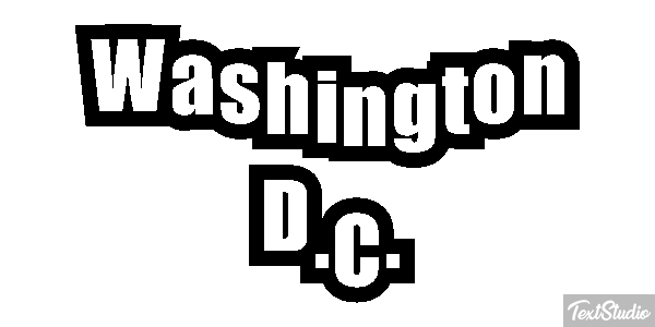 Washington D.C. Efekt tekstowy