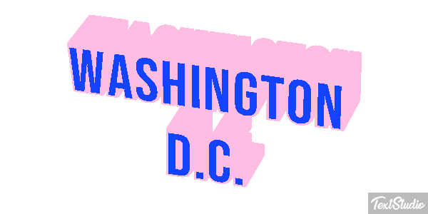 Washington D.C. Efekt tekstowy