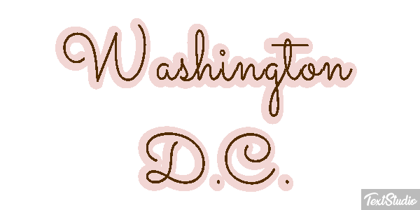 Washington D.C. Efekt tekstowy