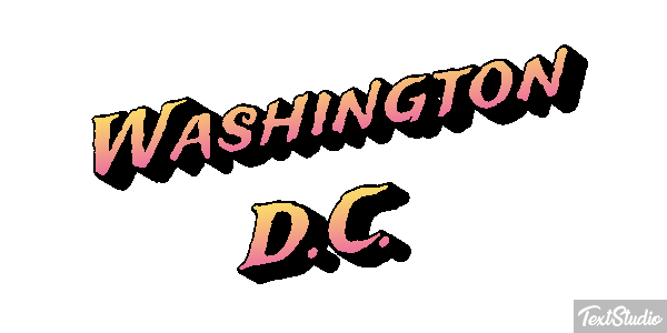 Washington D.C. Efekt tekstowy