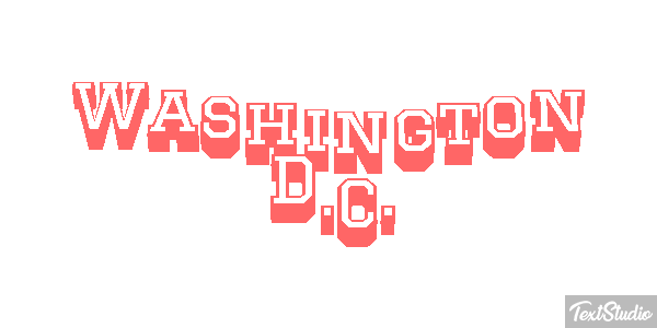 Washington D.C. Efekt tekstowy