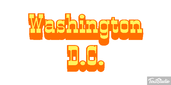 Washington D.C. Efekt tekstowy