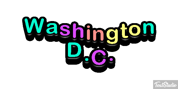 Washington D.C. Efekt tekstowy