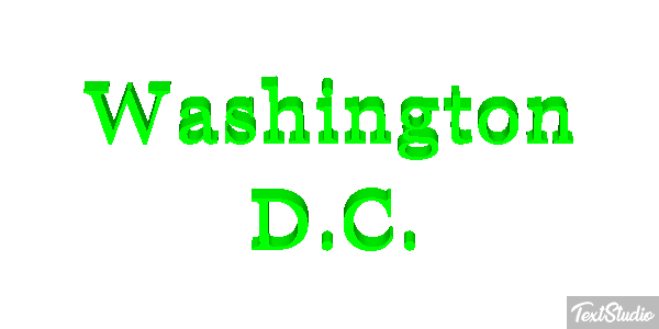 Washington D.C. Efekt tekstowy