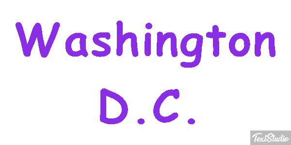 Washington D.C. Efekt tekstowy