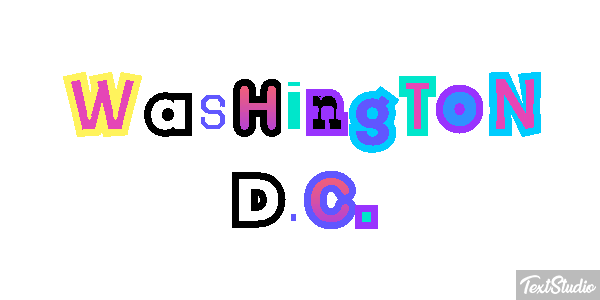 Washington D.C. Efekt tekstowy