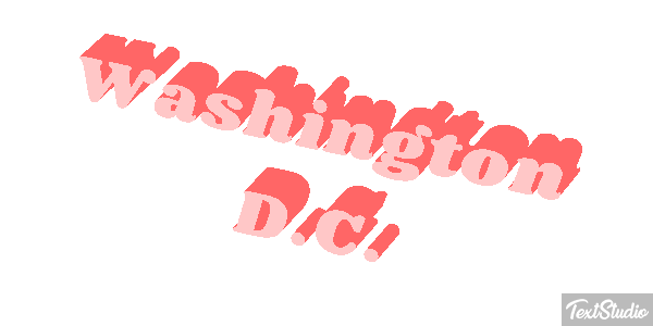 Washington D.C. Efekt tekstowy