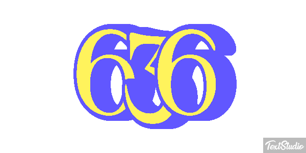 636 Текстовый эффект