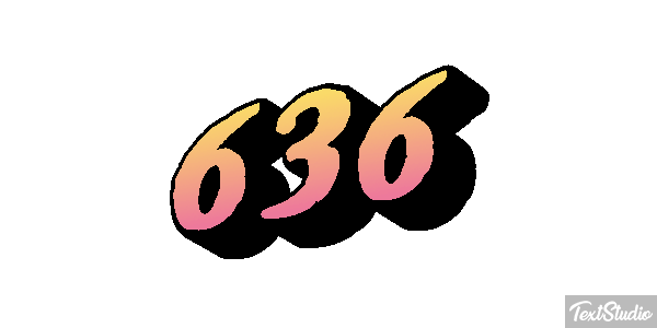 636 Текстовый эффект