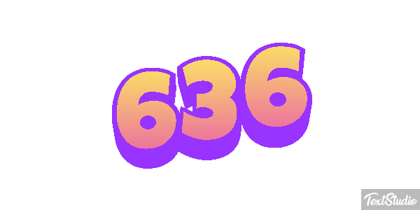 636 Текстовый эффект