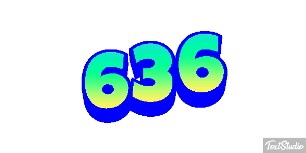 636 Текстовый эффект
