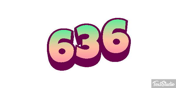 636 Текстовый эффект