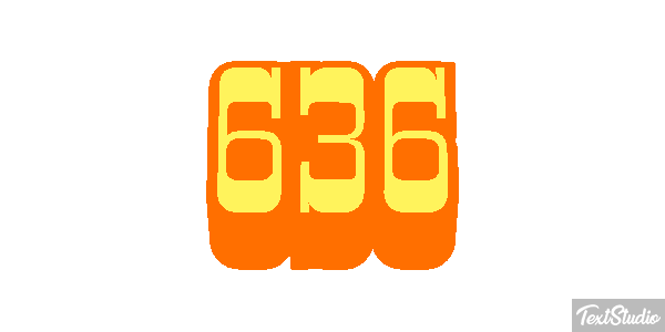 636 Текстовый эффект