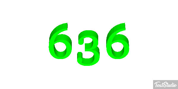 636 Текстовый эффект