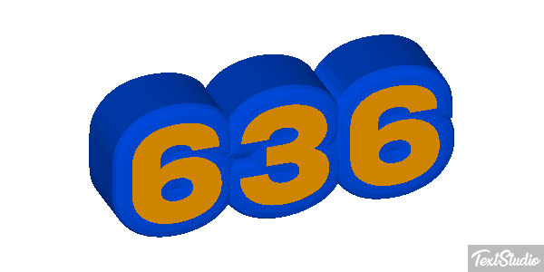 636 Текстовый эффект