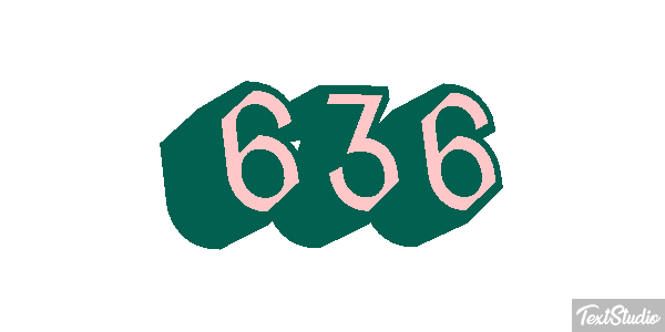 636 Текстовый эффект