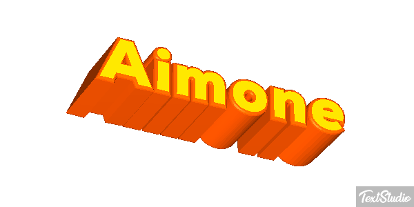 Aimone Effetto testo