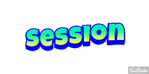 Session Text effect