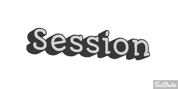Session Text effect