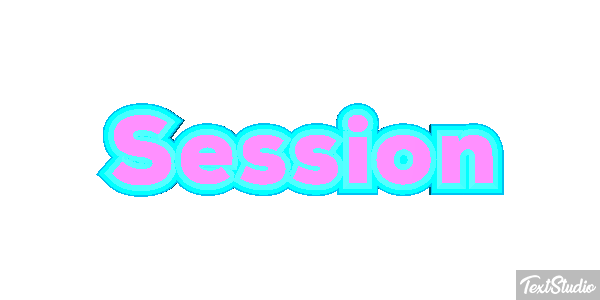 Session Text effect
