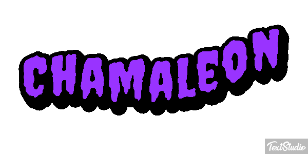Chamäleon Texteffekt
