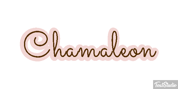 Chamäleon Texteffekt