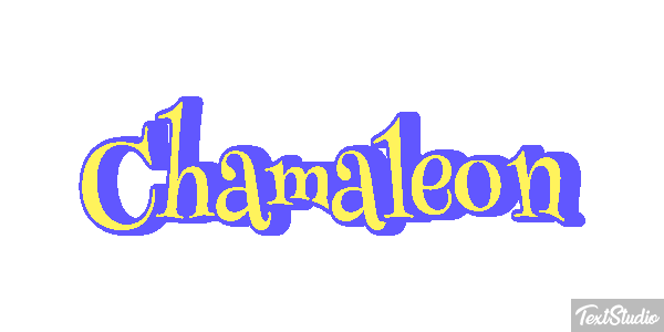 Chamäleon Texteffekt