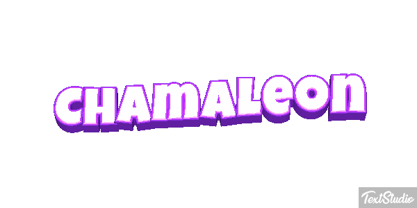 Chamäleon Texteffekt