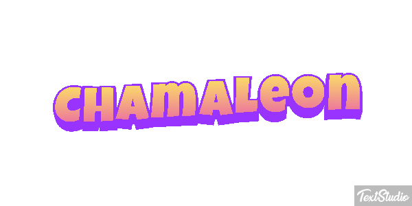 Chamäleon Texteffekt