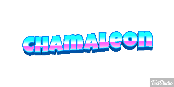 Chamäleon Texteffekt