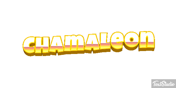 Chamäleon Texteffekt