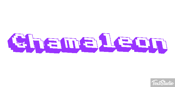 Chamäleon Texteffekt